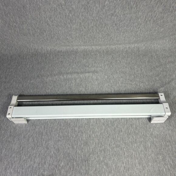 Pull Out Closet Valet Rod Adjustable Sliding Heavy Duty Steel Top Mounted 21.5'' - Picture 4 of 16